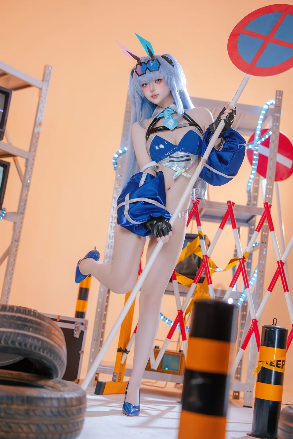 屿鱼 - No.082 碧蓝航线 花园赛车服 [82P-792MB] tg@simisebaisi 【丝足阁】071.webp